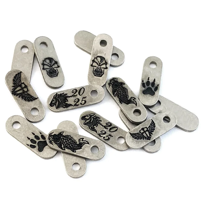 9 Patterns Custom Knife Titanium Back Clip Filler Tab Backspacer For Genuine Rick Hinderer XM18 XM24 XM-18 XM-24 Knives DIY Part