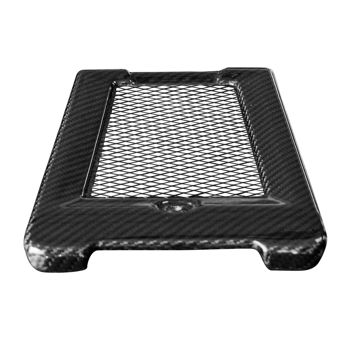 Glossy Forged Carbon Fiber Oil Heater Protective Cover 2018-2025 for Harley Low Rider ST & Low Rider S Motorcycle Accessory