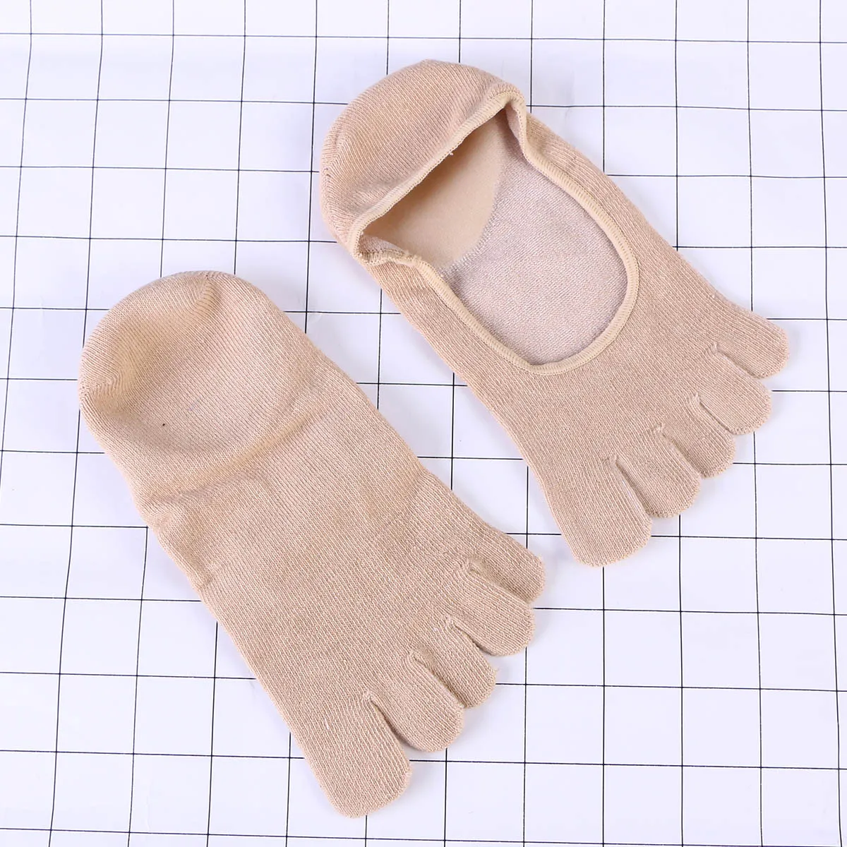 

5 Toe Gel Moisturizing Socks Foot Treatment Spa Socks For Dry Rough Skin Care For Women Men