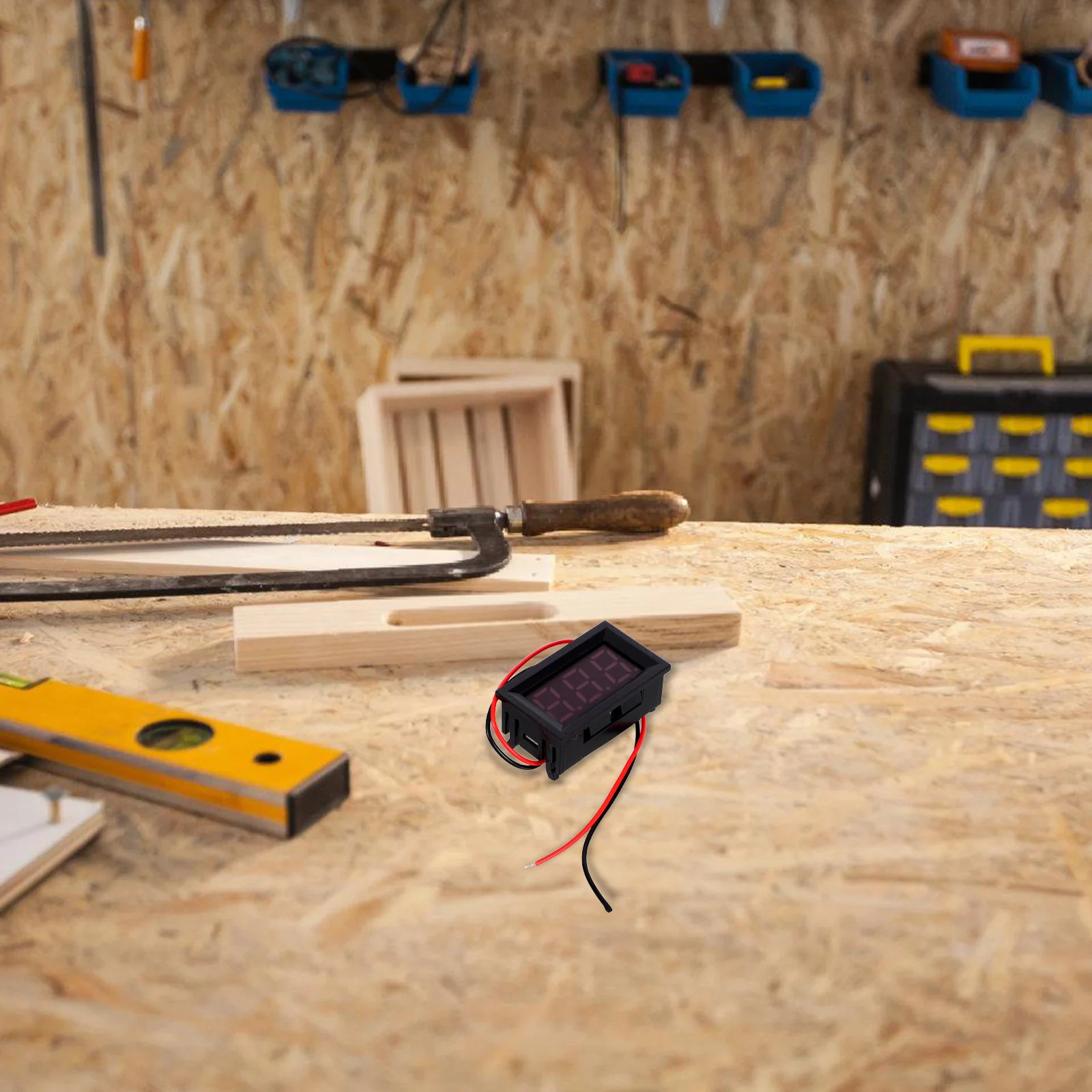 

2Pcs Mini LED Voltmeter 3 Digital Display High Precision Wide Voltage Range Industrial DIY Projects Mini Voltmeter