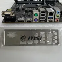 Original/OEM For MSI PRO B660M-P WIFI DDR4 I/O Shield Back Plate BackPlate Blende Bracket