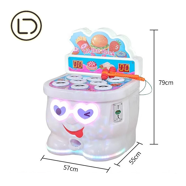 

LeaderDream Kid Hammer Redemption с монетоприемником Whack a Mole Game Machine Mini Whack a Mole Whack a Mole Game Machine