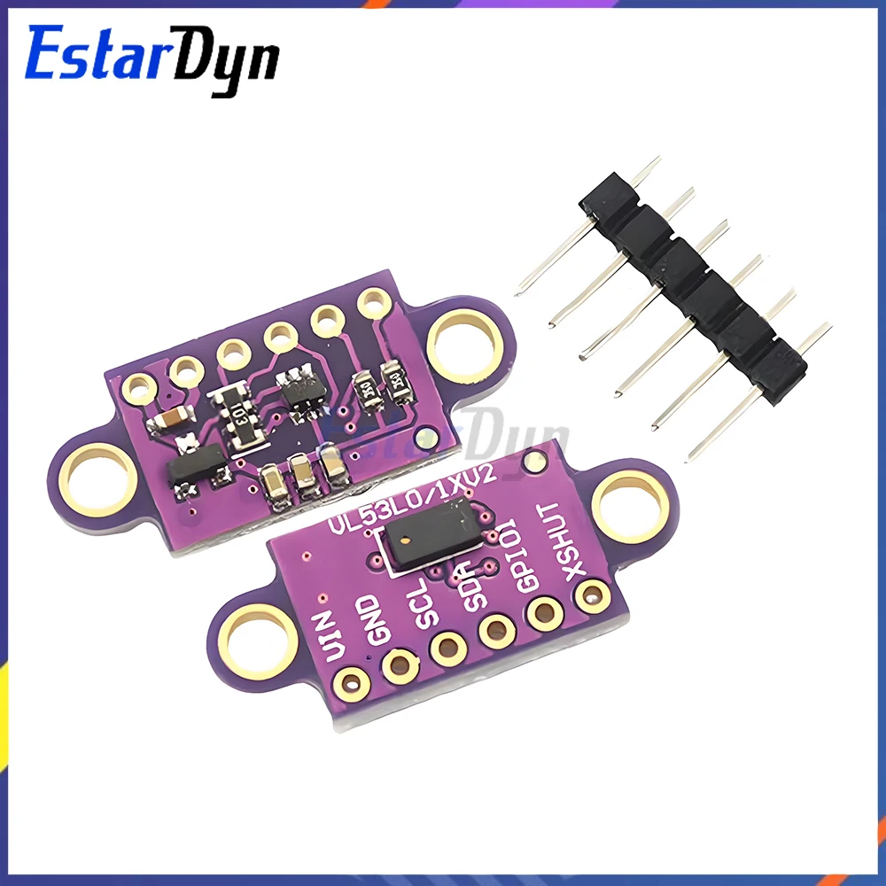 VL53L0X Laser Ranging Sensor 940nm ToF Module, I2C Anti-Sunlight for Robot Obstacle Avoidance, Industrial Automation