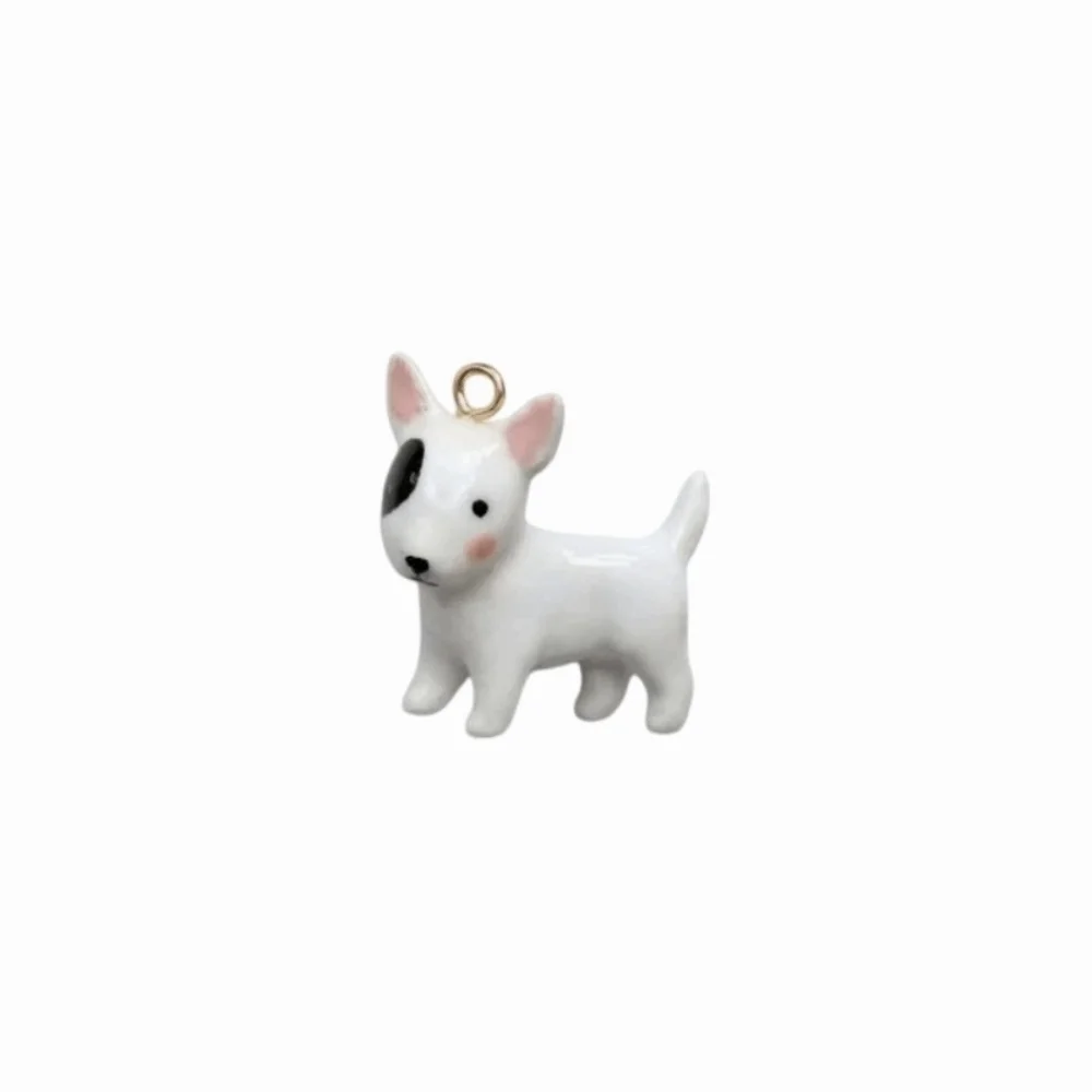Samoyed Fashion Puppy Necklace Pendant Creative Cute Dog Pendant Animal Enamel Beagle Pendant Necklace Accessories