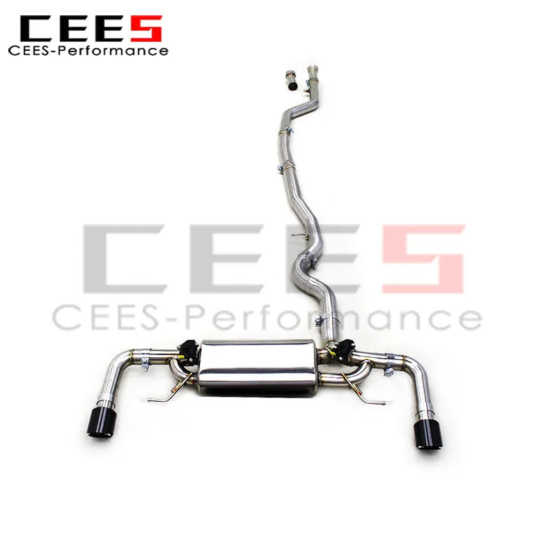 

CEES Valvetronic Catback выхлопная труба для BMW 325i/330i G20/G28 B48/2.0T/B58/3.0T 2020-2024 автомобильная выхлопная труба из нержавеющей стали