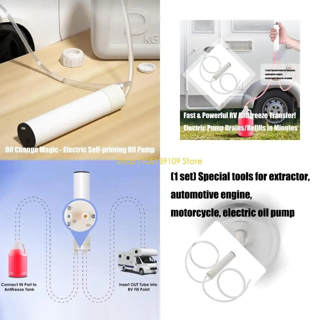 

Effortless Antifreeze Injection Featuring 2M Flexible Hose Rechargeable Battery Compact Storage