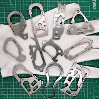 Sanrenmu Stainless Steel EDC Pocket Multi Mini Tool