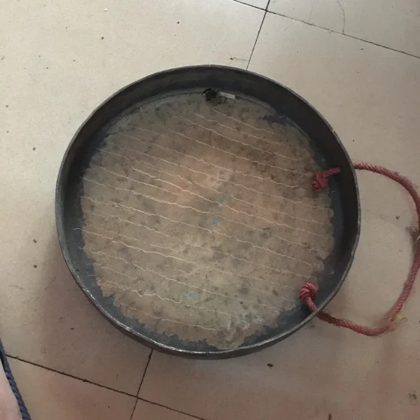 Gong Lion dance High pitch Copper Gong 35cm Chinese Folk Thick Tradition 4kg Treble