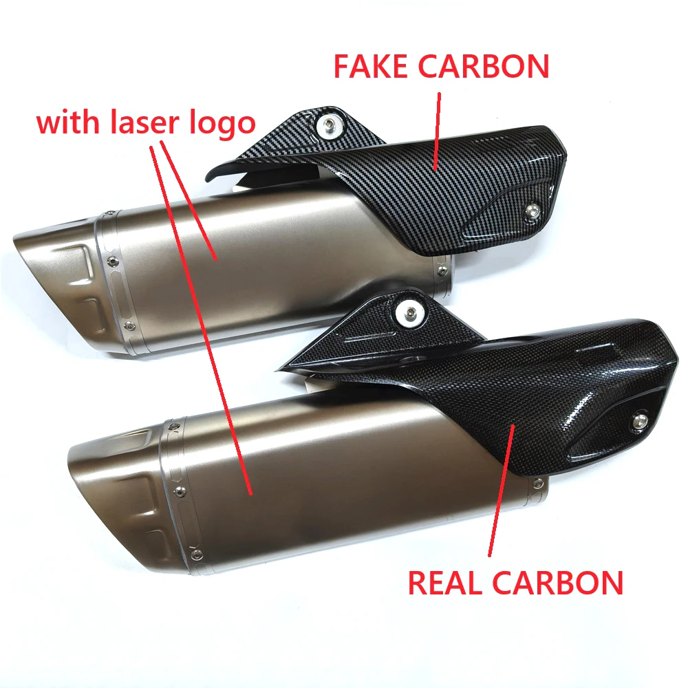 

Motorcycle Exhaust Universal 51mm Escape Stainless Muffler with DB Killer For R1 GSXR1000R ZX14R CBR1000RR S1000