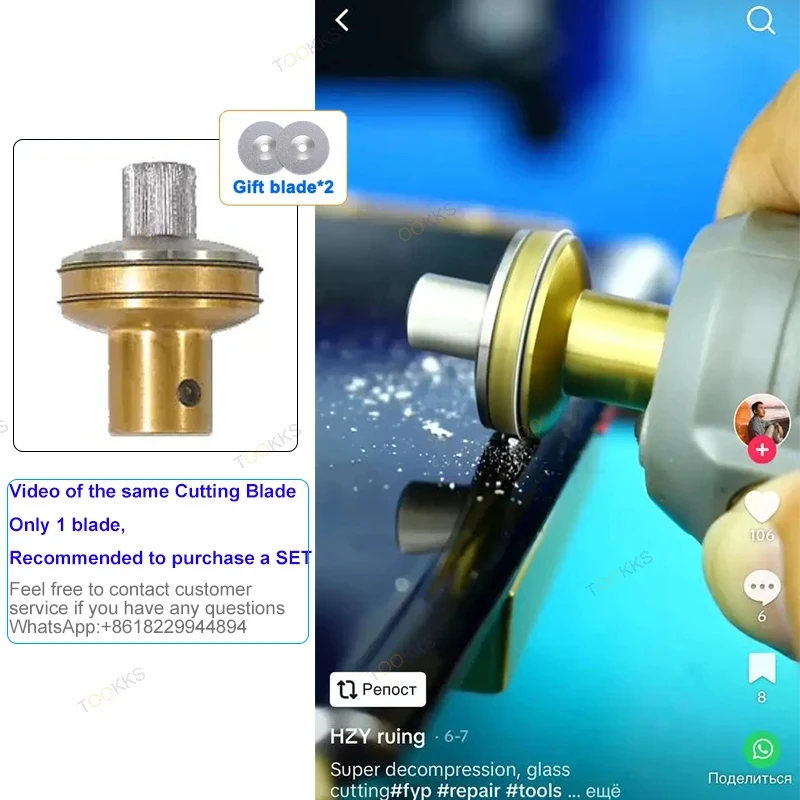 HZY G-07Pro Electric OCA Glue Remover 3-speed Adjustable Polishing Cutting Machine For Samsung Curved Screen Separation Tool