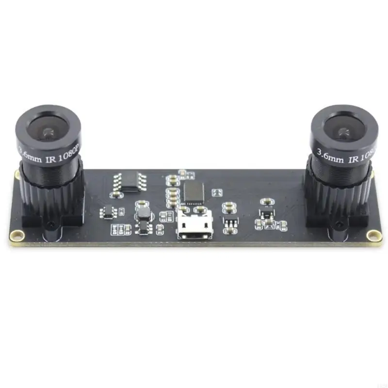 462E USB Camera Module Perfect for Various Applications with Double Manual Lens Perfect for Video Calls and Live Streaming