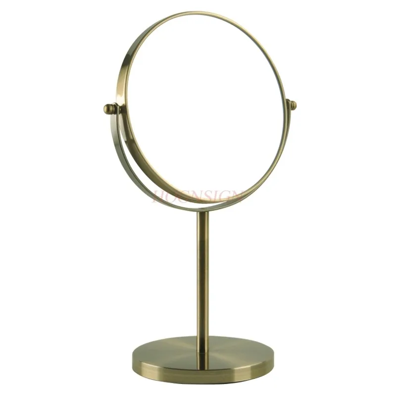 Desktop makeup mirror, mirror, dressing mirror, double-sided mirror, beauty mirror, 3x magnification