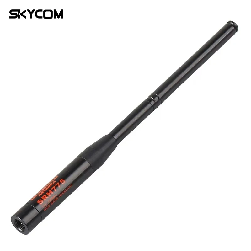هوائي قضيب ربط لاسلكي محمول باليد من الماس SRH775 أصلي ياباني مناسب لمنصة يدوية Yaesu ICOM SMAP ذكر HAM