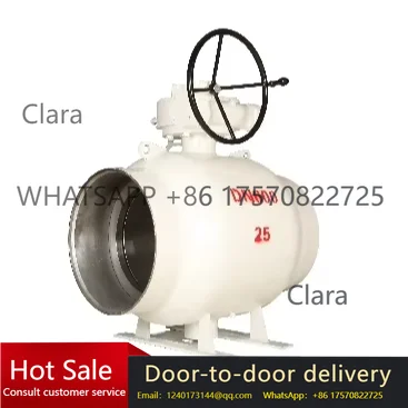 

DN10-1200 High Performance Manual Turbine Ball Valve Can Be Customized For High Temperature ResistanceClara Too