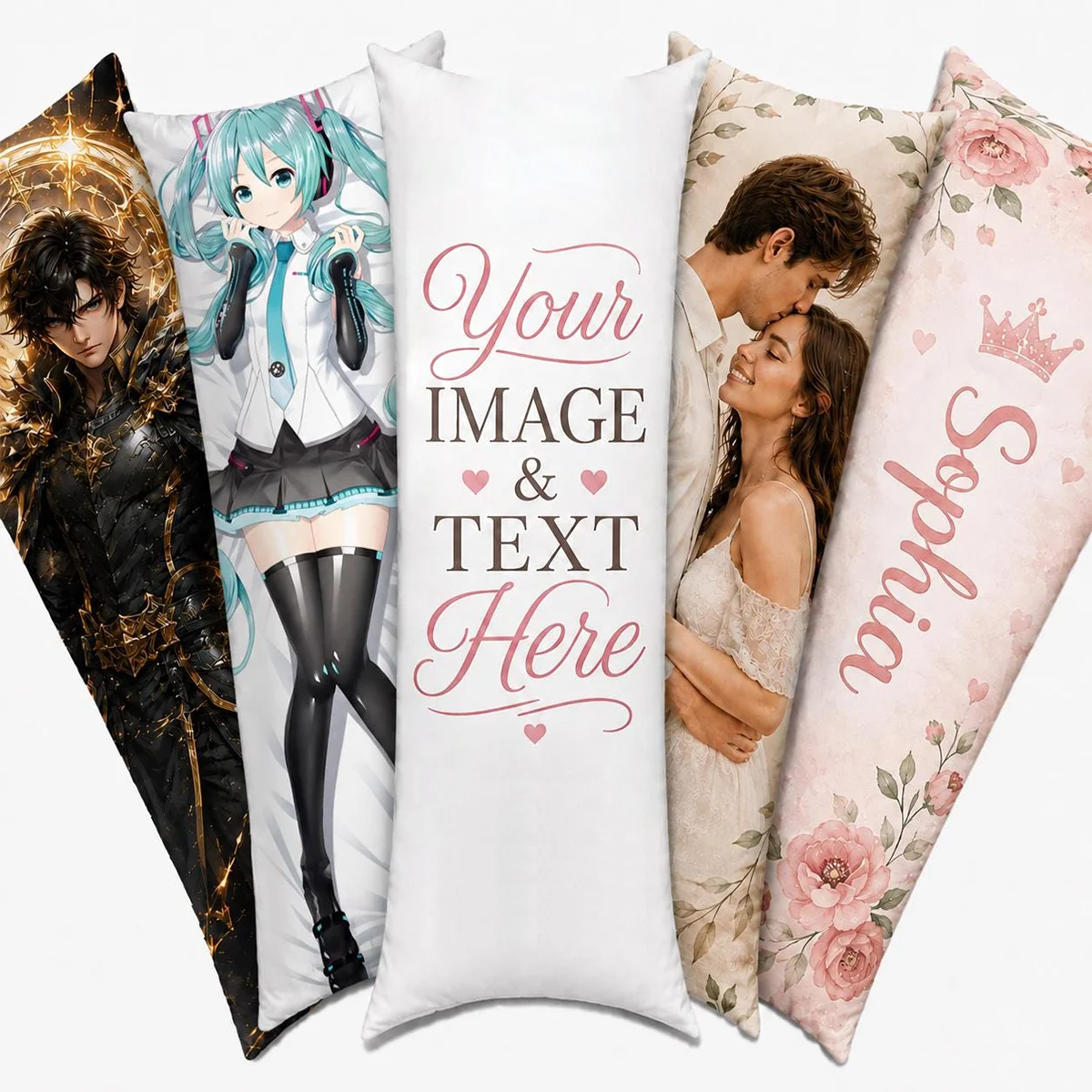 Custom Body Pillowcase, Personalized Anime Gifts, Custom Printed Dakimakura Cover, Anime Fan Birthday Present