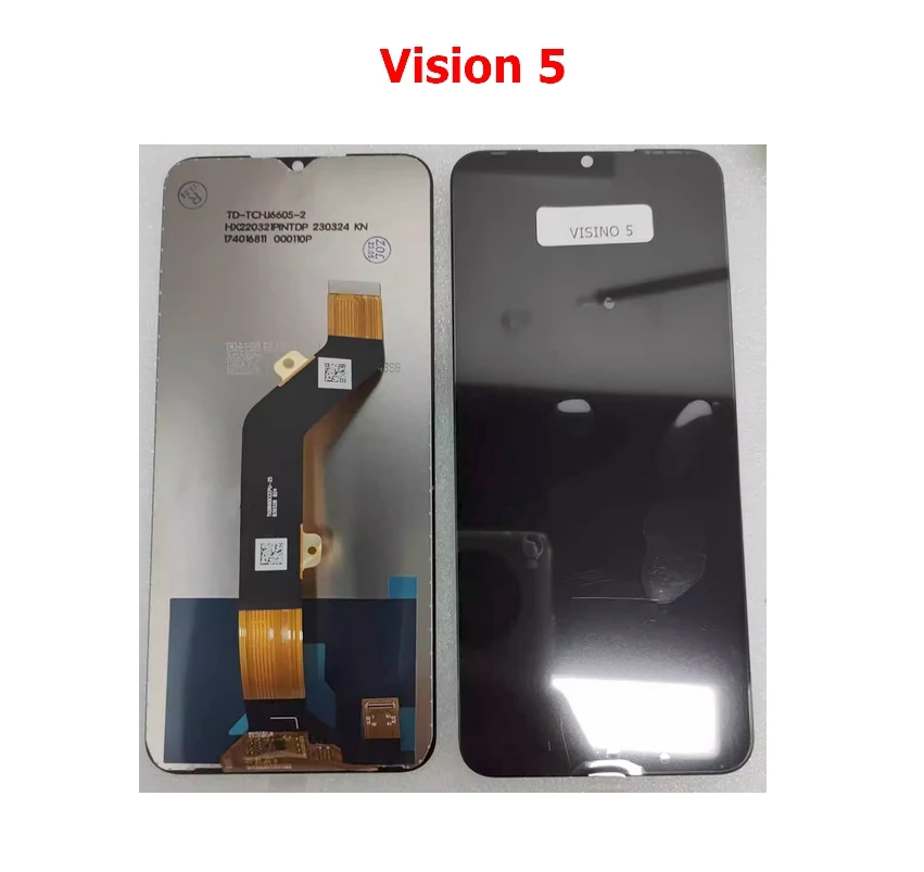 Original LCD For Itel Vision 3 Plus / Vision 2 2S /Vision 5 Plus 1 Pro LCD Display Touch Screen Digitizer Replacement