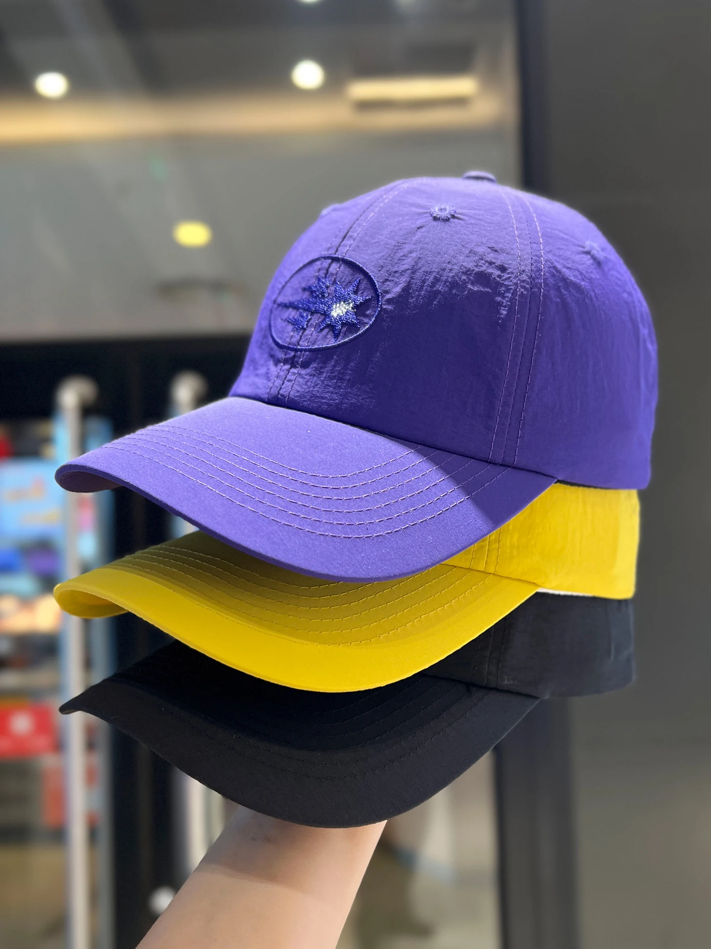 

Summer breathable quick-drying cap men's and women's outdoor sports visor versatile casual baseball cap