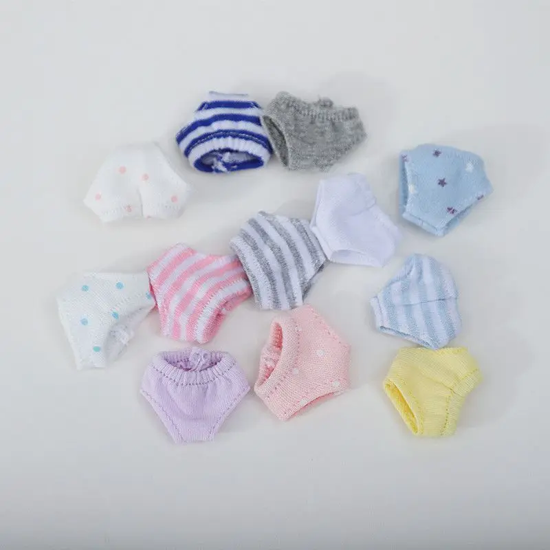 Ob11 Doll Socks Underwear Accessories Cute Knit Molly, Obitsu11, GSC Clay Head, 1/8, 1/12BJD Doll Hat Accessories