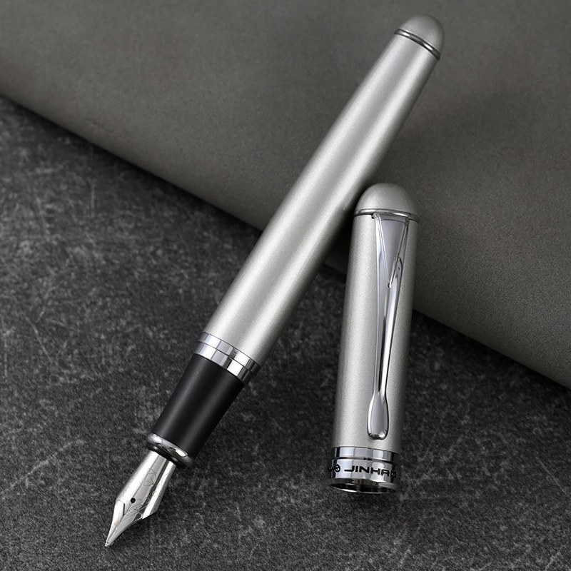 

Extremely Thick Hand-made Grinding Rounded Polished Thick Fountain Pen 4.0MM Nib Double-layer Long Knife Business Writing Pen
