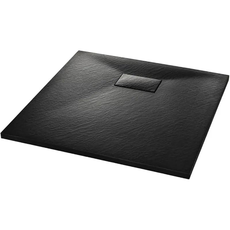 North American Style SMC Shower Tray Hotel Bathroom Shower Drain Pan