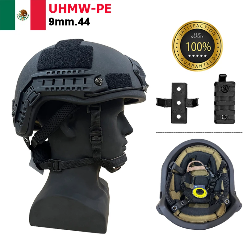 Casco balístico ACH de corte alto, accesorio táctico de PE, alta calidad, NIJ IIIA, FAST Wendy\'s Suspension Pad