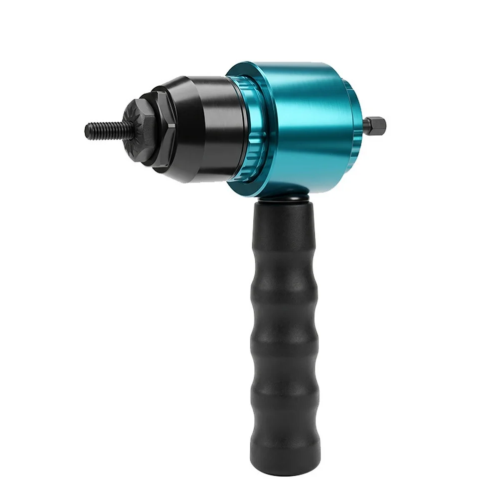 Electric Rivet Nut Tool Adapter Kit For M3 To M8 Mandrels With For Quick Release Chuck And Ergonomic Handle For Drill Conversion