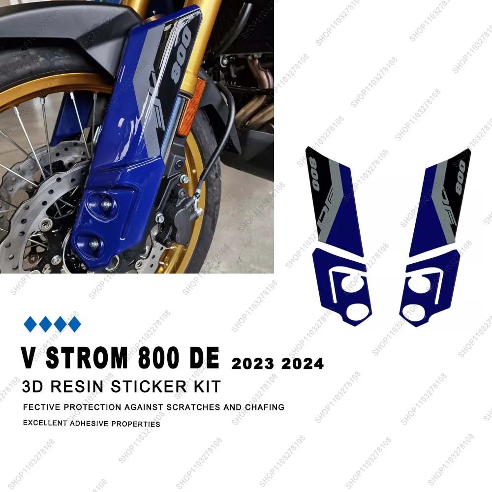 

For Suzuki V Strom 800 DE 2023 2024 Waterproof Protective Sticker Motorcycle Mudguard Sticker 3D Motorcycle Sticker Anti-Scratch