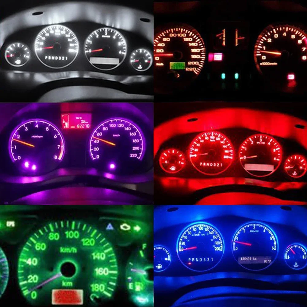 10 Teile/beutel Transparent T5 LED W3W COB Led-lampe Auto Instrument Anzeige Licht Lesen Lampe Auto Innen Dashboard Erwärmung Lampe – Detail 7