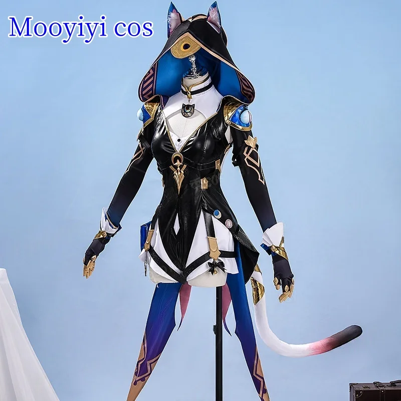 لعبة جديدة هونكاي: ستار ريل تشفير أزياء تنكرية لحفلات الهالوين وعيد الميلاد والمعرض الهزلي Cifera XS-XXL تنورة مثيرة