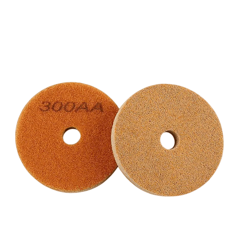 8 Stück 3" 4" Schwammfaser-Polierpads 150-10000 Körnung Polier- und Reinigungswerkzeug für Fliesen, Stein, Marmor, Beton, Keramik, Glas – Detail 5