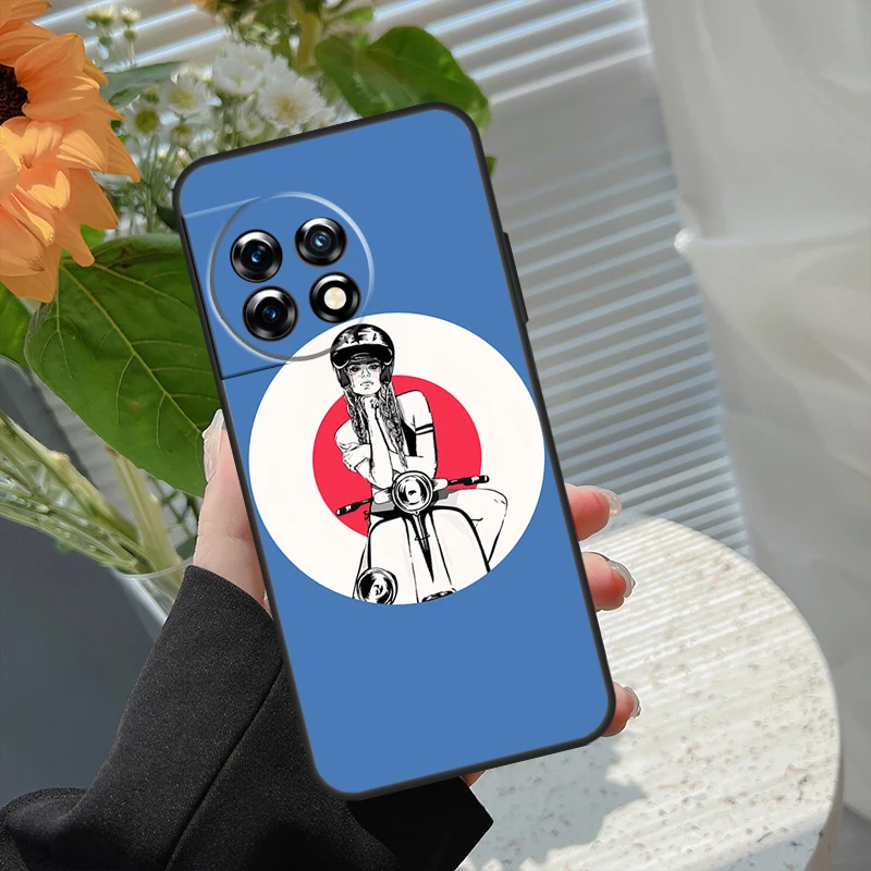 Modsสกู๊ตเตอร์สําหรับOnePlus 10 Pro 13 12 11 13S 13R 12R 10T 8T Nord CE 4 2 3 Lite N20 N30 Nord 5 ฝาครอบ