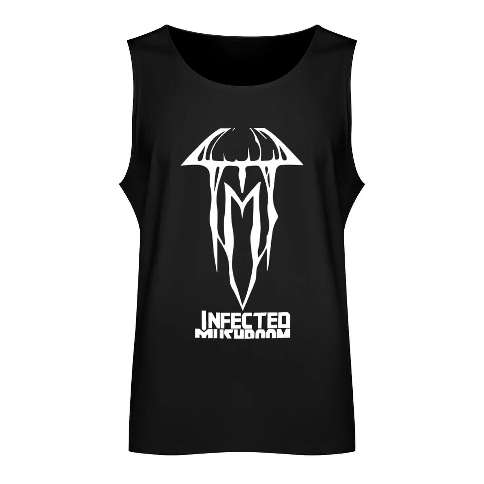 Infected Mushroom Classic Tank Top mens clothing Man gym clothes gym shirts Men's t-shirts