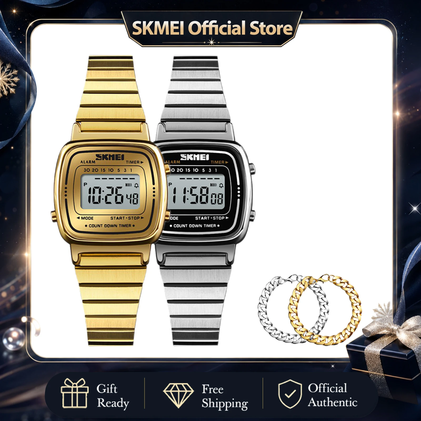 Luxury Watch Top 10 - SKMEI 여성용 방수 손목시계, 여성용 스포츠