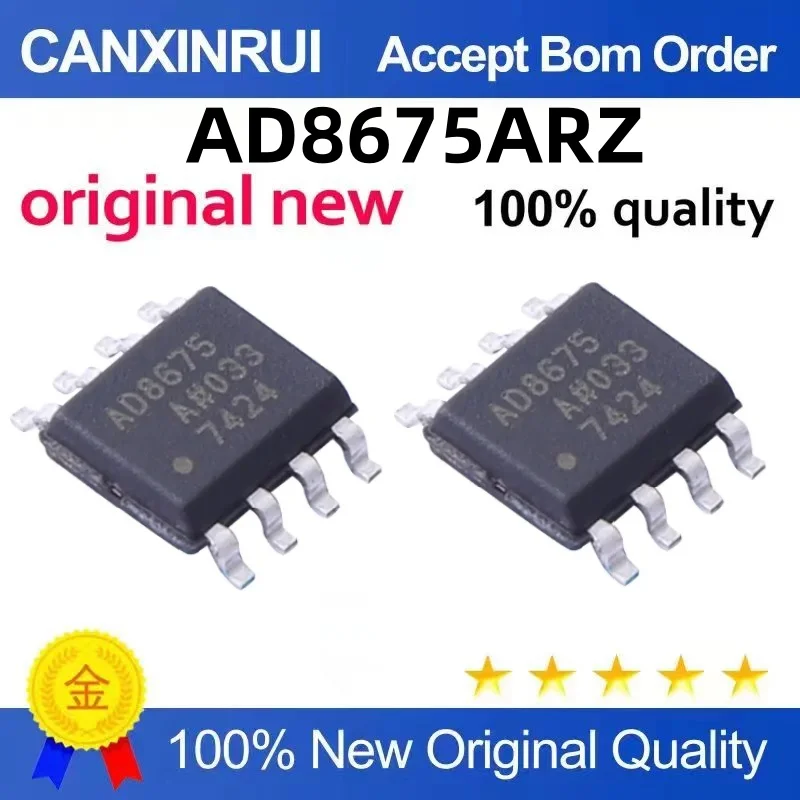 

AD8675ARZ AD8675AR AD8675A Precision Amplifier SMD SOIC-8 AD8675 New