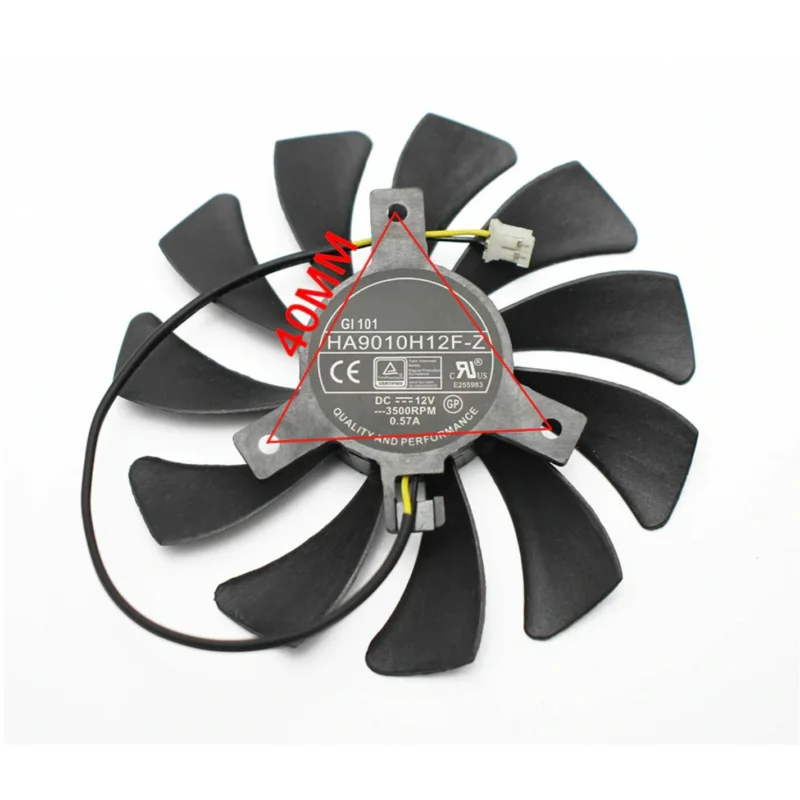 HA9010H12F-Z GPU Cooler Fan For MSI Geforce GTX 1050 2G GTX 1050Ti 4G OC Graphic