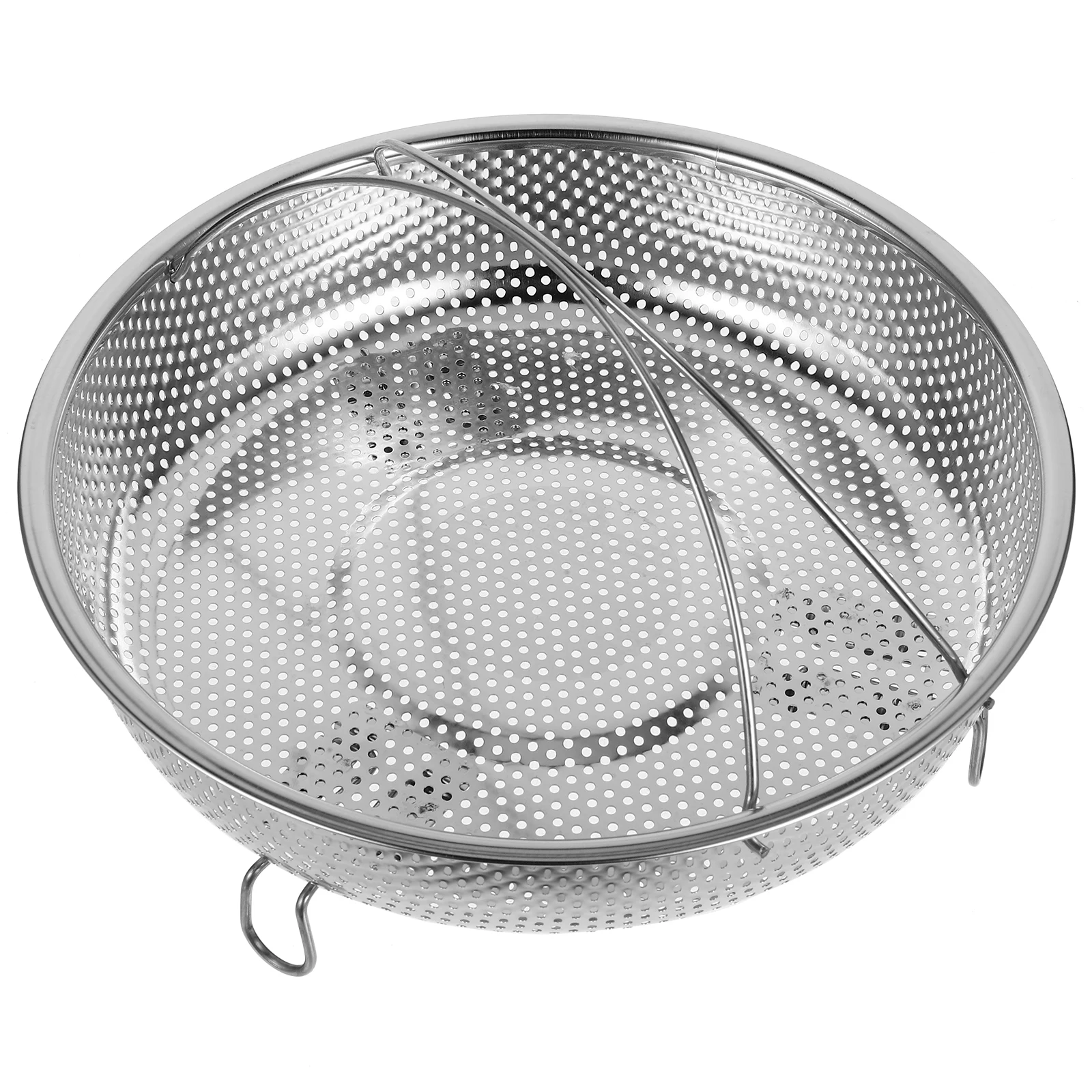 

Adjustable Stainless Steel Steamer Basket Multi-Function Metal Food Steaming Rack For Pot With Handle Reusable Kitchen Accessory