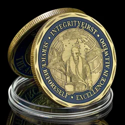 ST. Michael The Archangel Souvenir Air Force Military Coin Honor Coin Collectibles Copper Plated Commemorative Coin