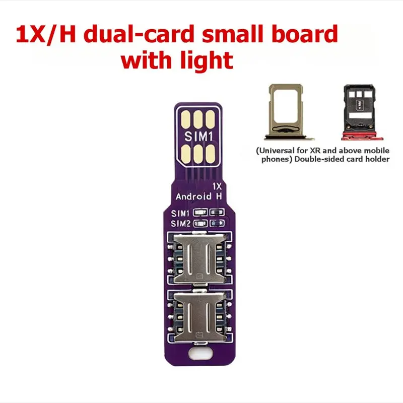 2026 New Integrated Light Nano SIM Card Holder 1X/H Model For Phone Card Opening External SIM Card Slot For Android And IOS