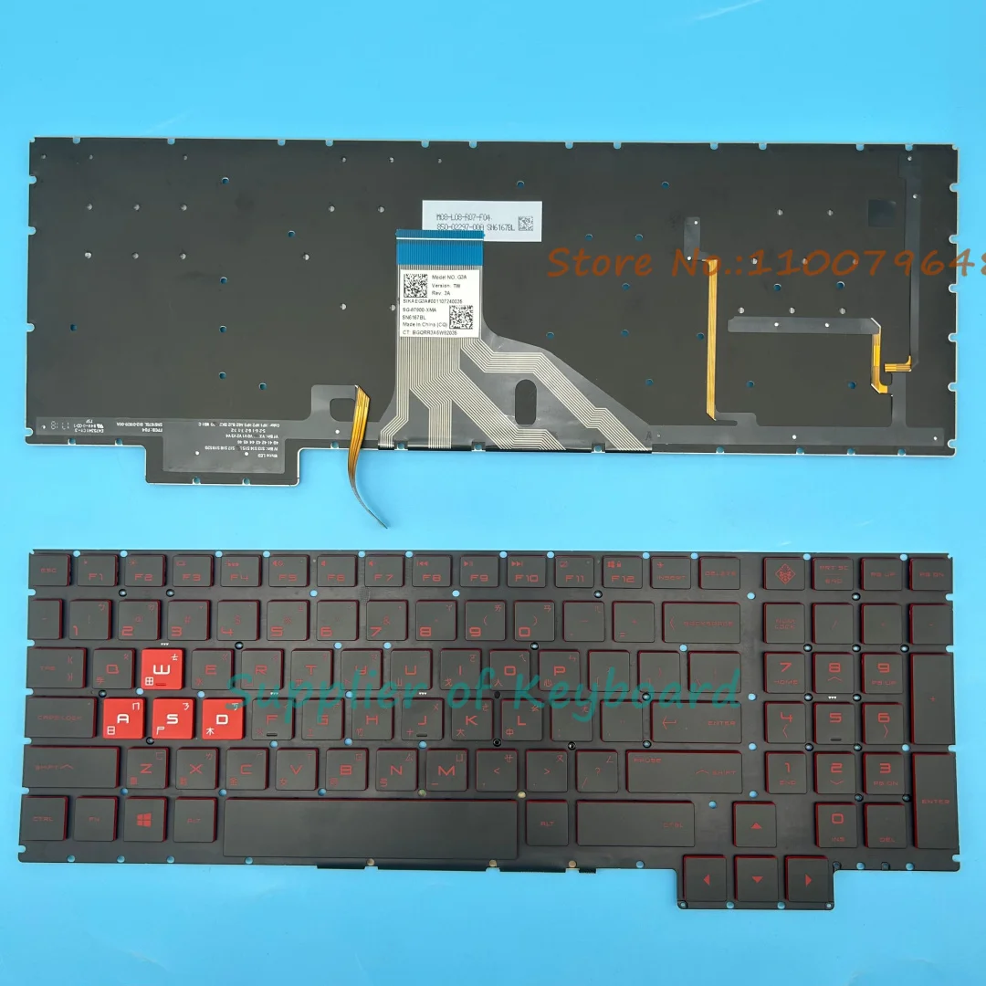 

Новая китайская клавиатура для HP Omen 15-CE001TX 15-CE025TX 15-CE026TX 15-CE051NR 15-CE019UR с красной подсветкой