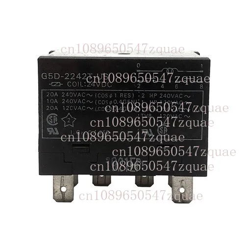 1PC G5D-2242T-US 24VDC Power Relay 6Pins