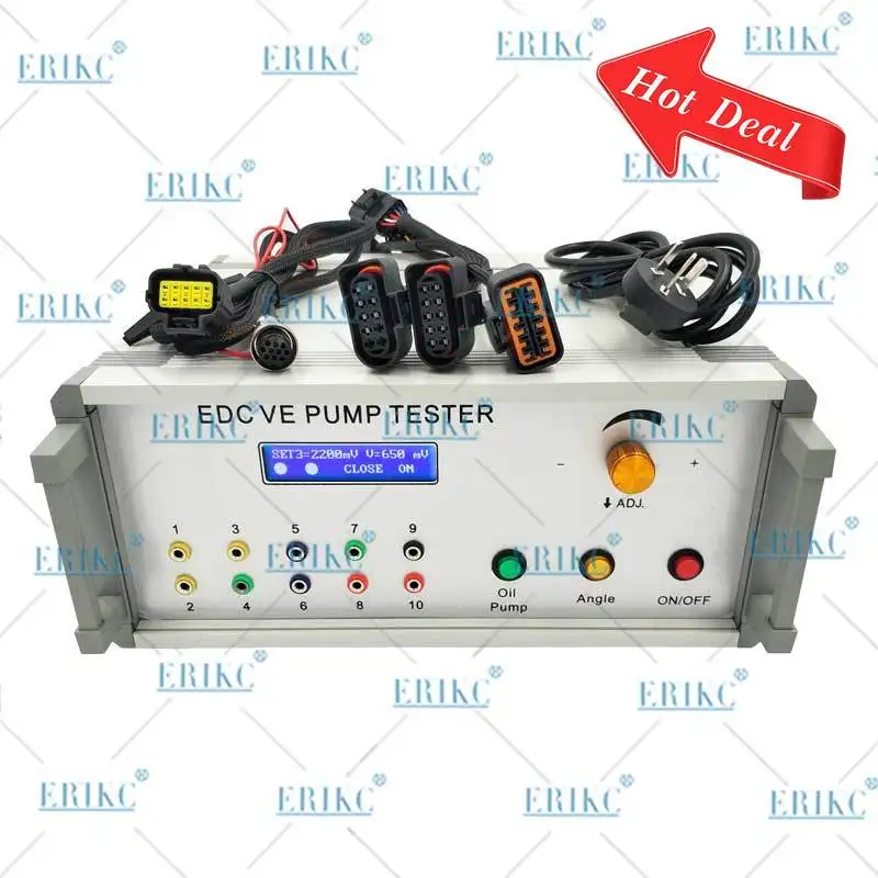 

ERIKC VP37 VE37 EDC VE Pump Test Electric Control Pump Tester E1024146 For Traka BOSCH Distribution Pumps