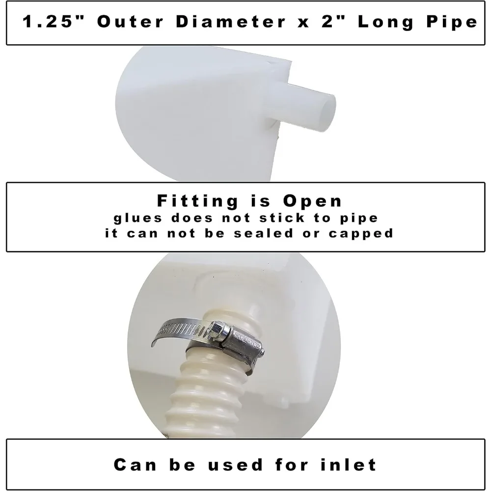 Tanque de almacenamiento de agua dulce y residual RV de 25 galones con cancelación para vehículos campistas