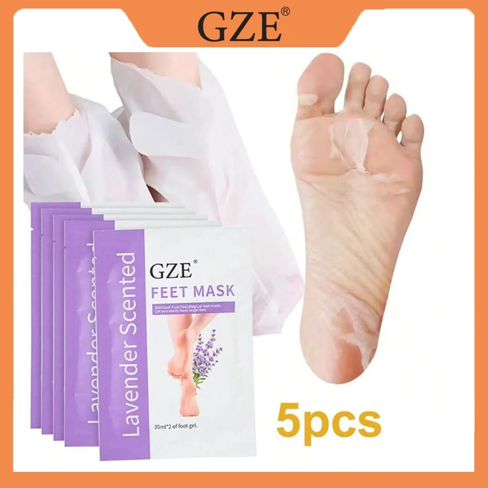 Foot Mask Peeling - GZE 5 Adet Ayak Peeling Maskesi,