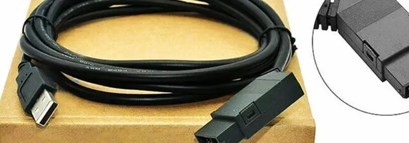 6ED1 057-1AA01-0BA0 PLC Programming Cable USB Interface For Siemens LOGO Controller Serial Port Communication Black 2.5m Accesso