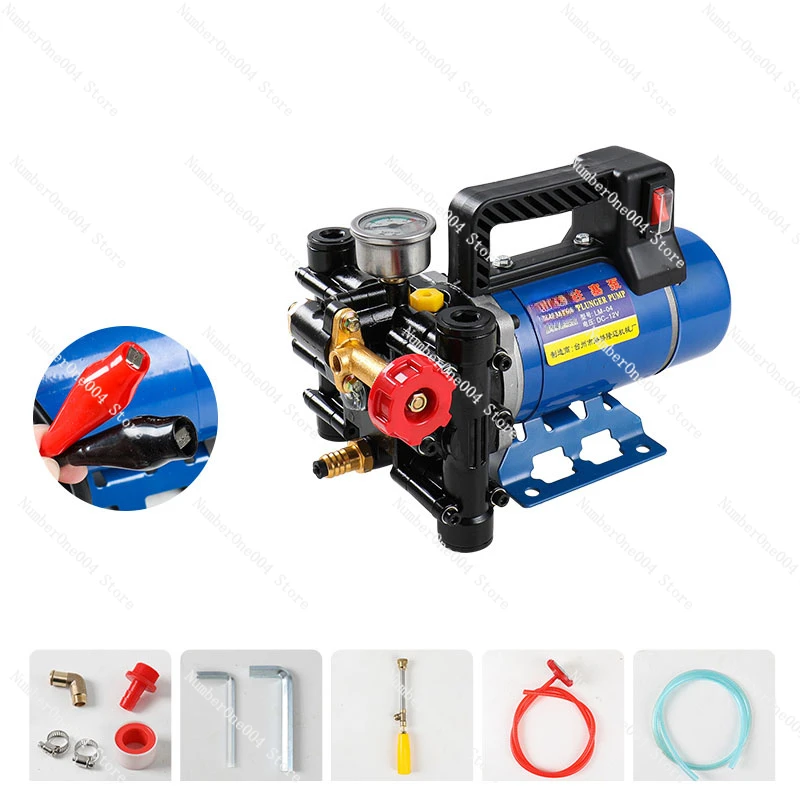 

Agricultural Electric High Pressure Pump Spraying Watering Car Wash Irrigation Double Cylinder Piston 12V/24V/48V/60V/72V/220V