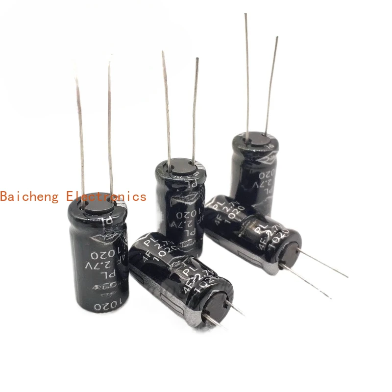 

10PCS Super capacitor 2.7V4F 2.7V4.0F 10 * 20MM Papago dedicated for driving recorders