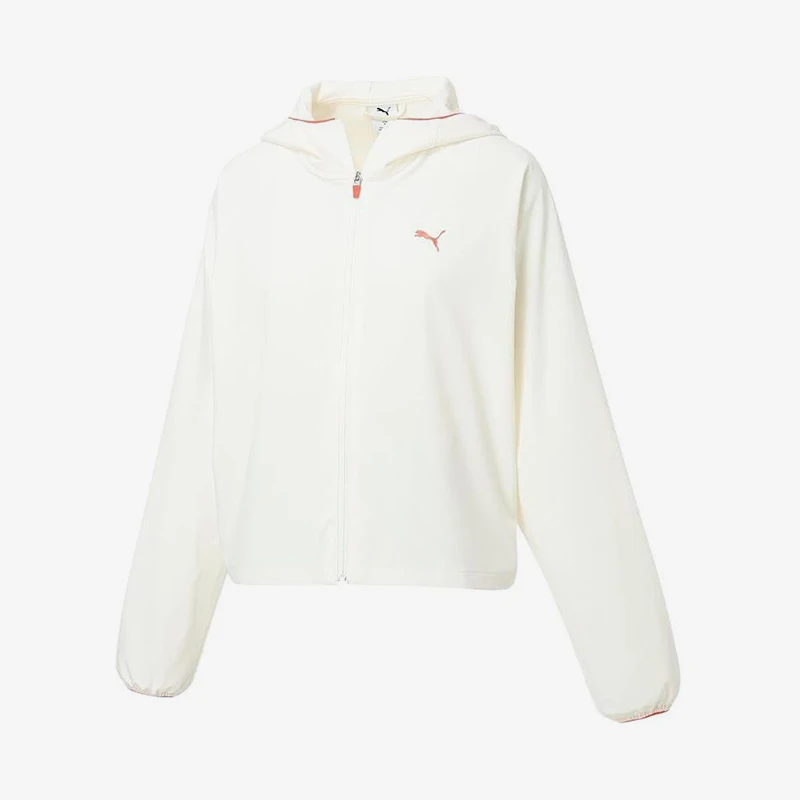 Puma genuine logo zipper long sleeved women's casual comfortable lightweight jacket jacket 528890-87