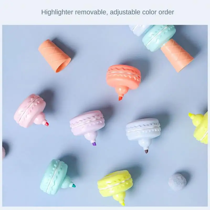 Quick Drying Marker Splicing No Leakage Macaron Color Writing Fluently Durable And Environmentally Friendly Stationery Art Pen