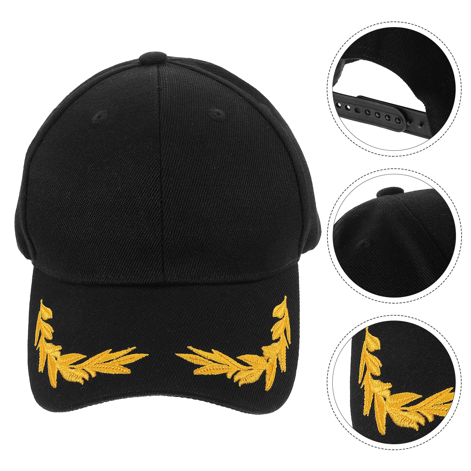 

1pc Navy Baseball For Women Men Uv Sunshade Hat Sports Hiking Camping Cotton Retro Adjustable Cap Tennis Cycling Travel Boating