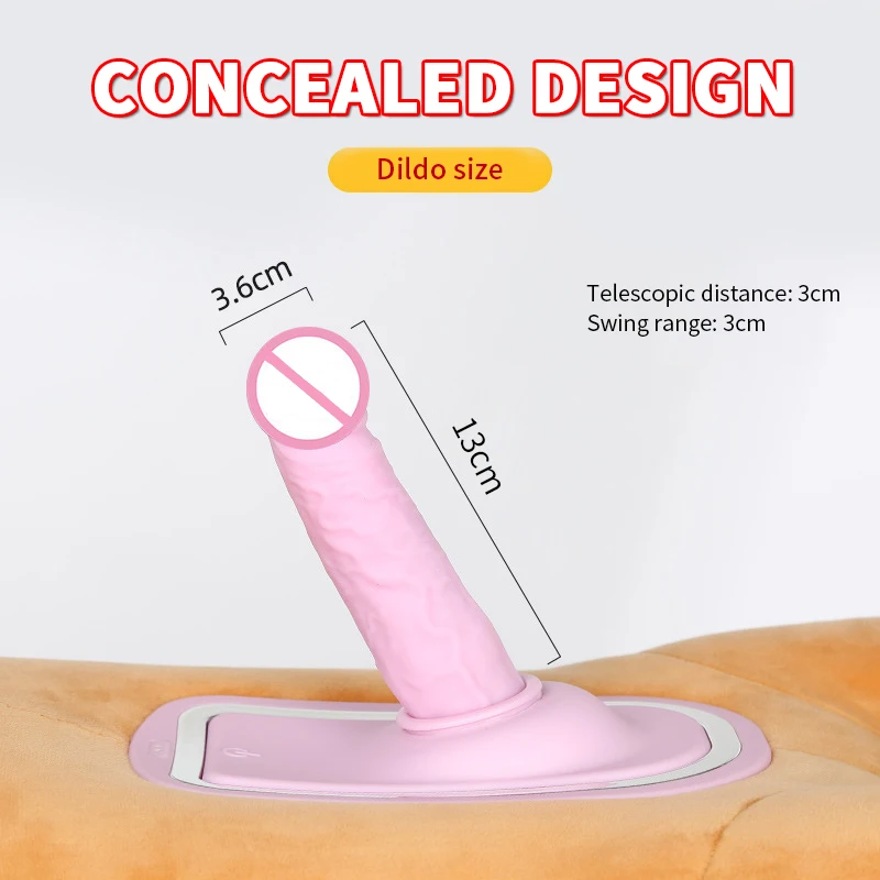 Orso polare bambola carina cuscino in silicone telecomando vibrante cannone a dondolo discreto macchina automatica per dildo del sesso